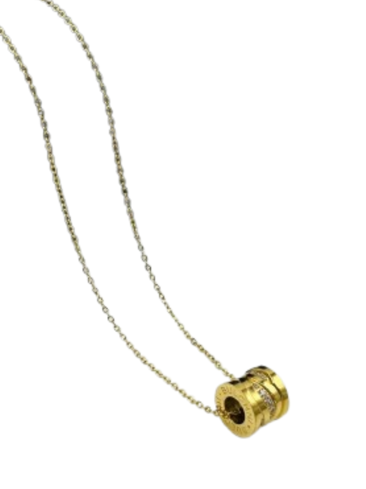GOLDEN DRUM NECKLACE