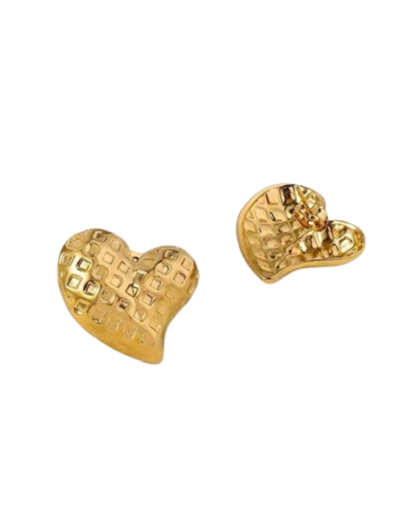 GOLDEN HEART EARRINGS