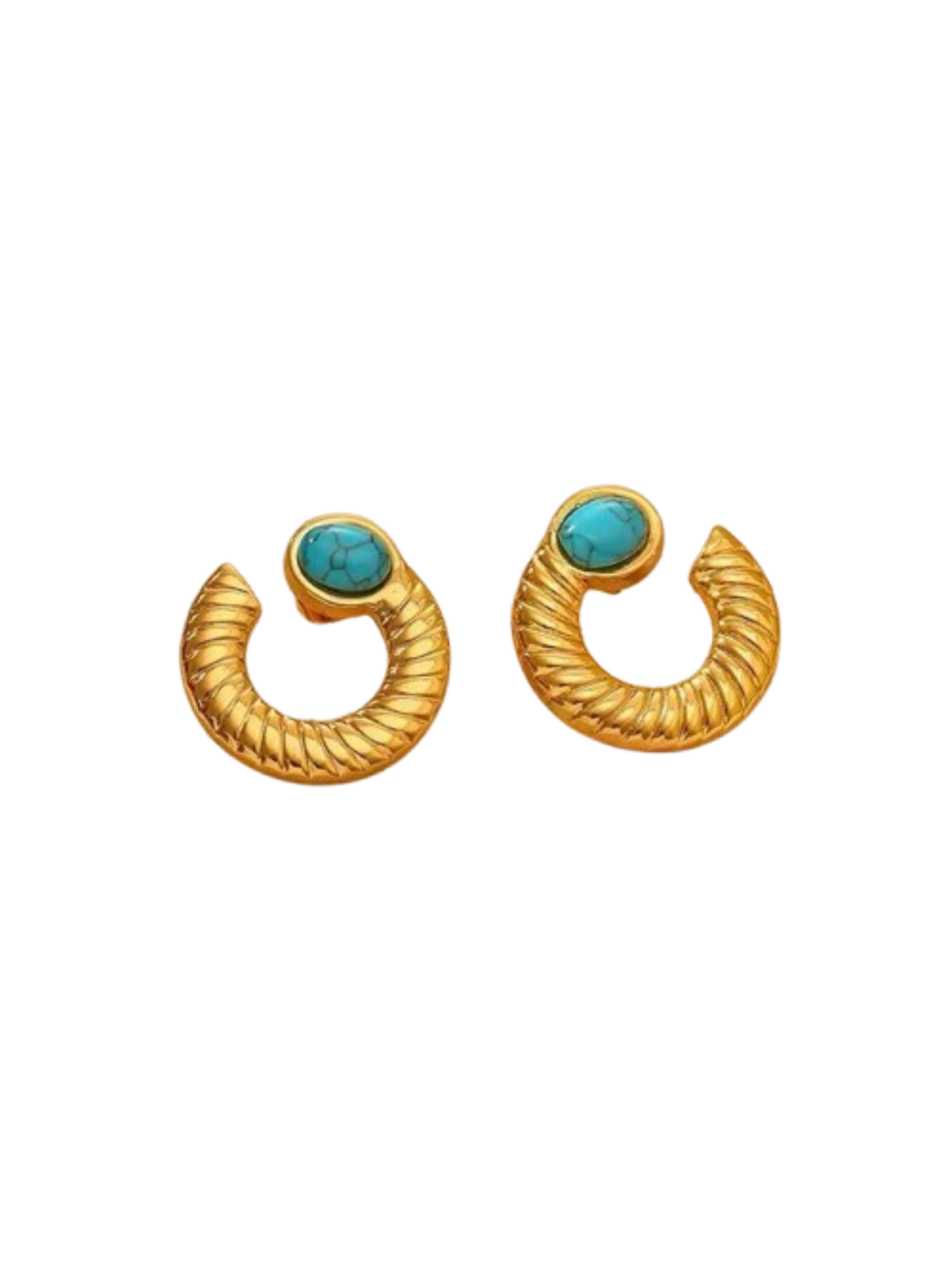 CURVED EARRINGS