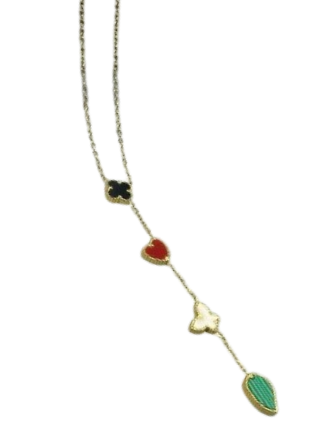 CHARMS LARIAT NECKLACE