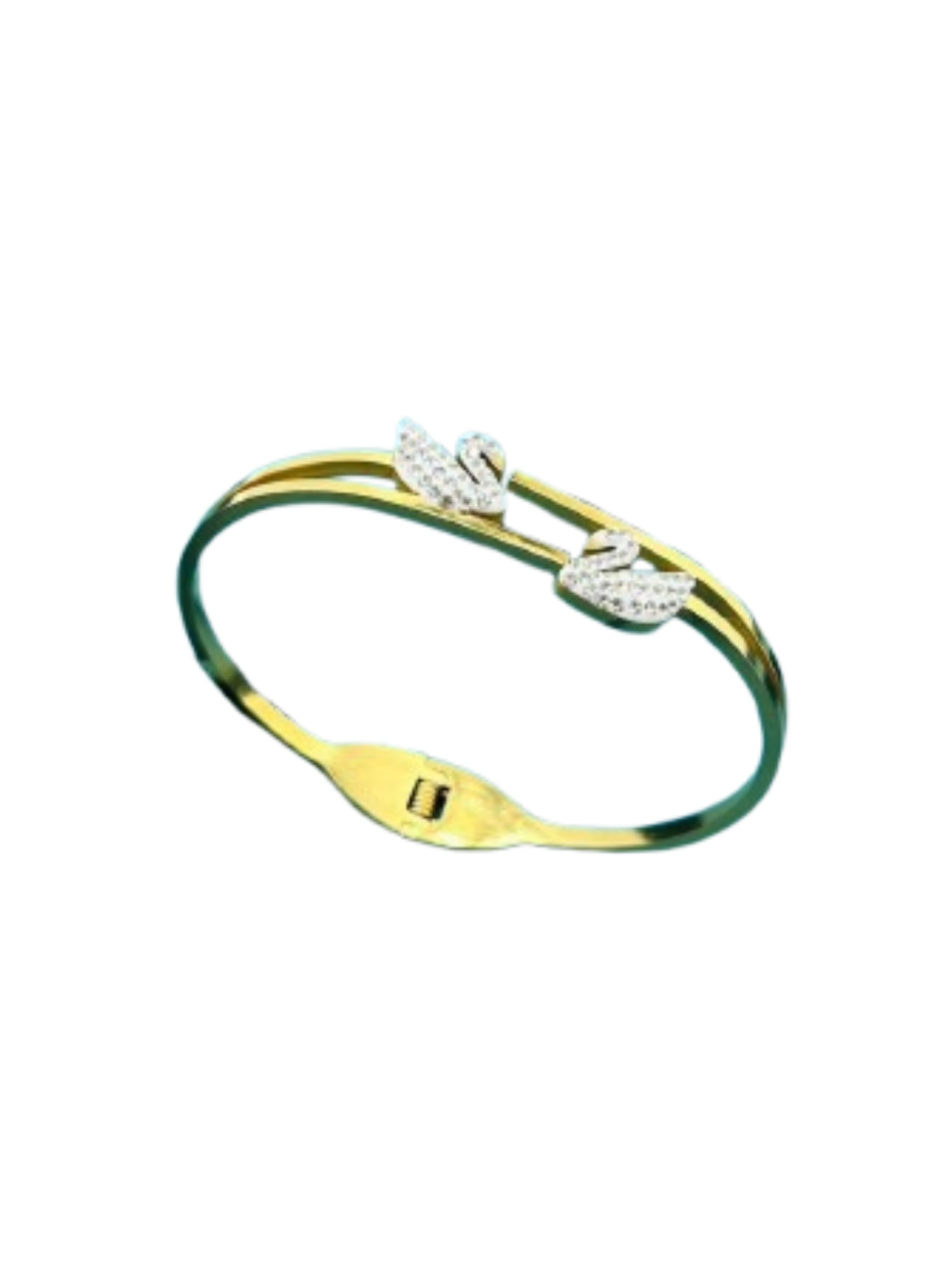 DOUBLE SWAN BANGLE